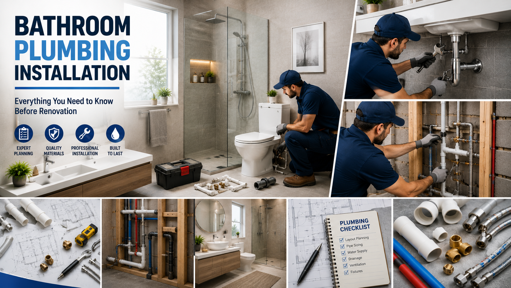Bathroom Plumbing Installation Everything You Need to Know Before Renovation