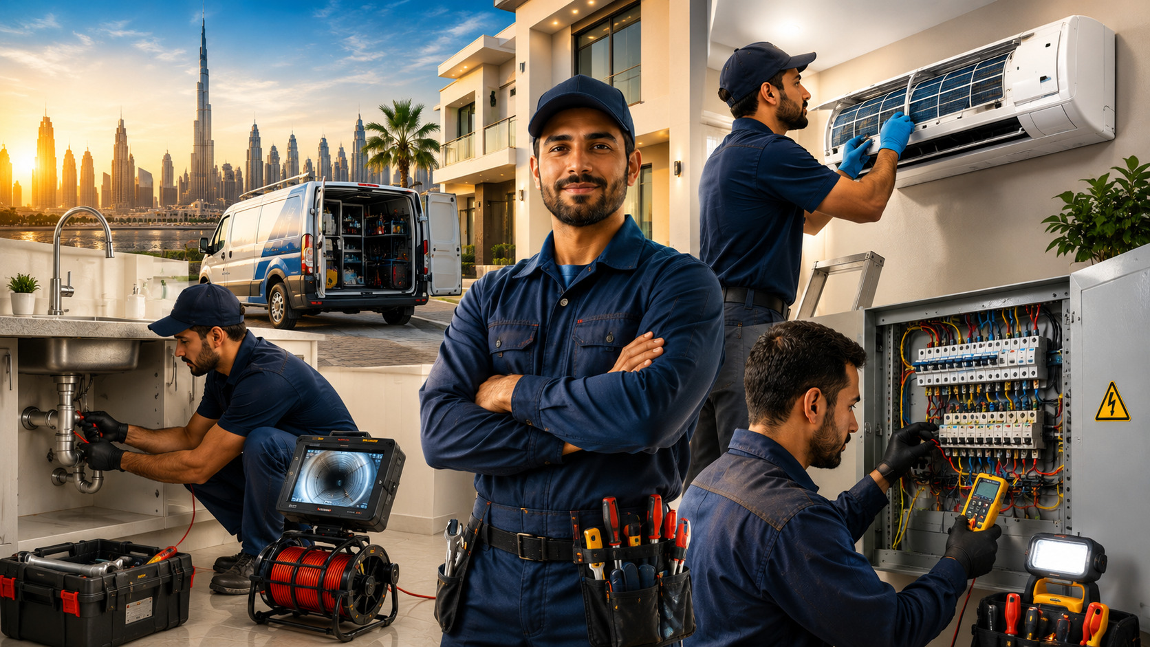 Plumbing, AC & Electrical Services — Done Right, Done Fast