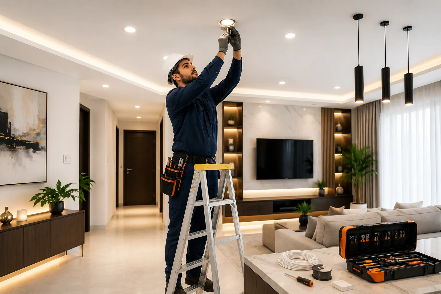 Why Professional Lighting Installation Is the Smartest Investment You Can Make for Your Dubai Home
